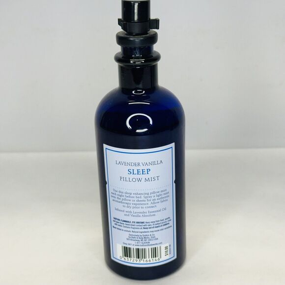 Bath & Body Works Aromatherapy SLEEP Lavender Vanilla Pillow Mist 5.3 fl oz NEW - Picture 4 of 6